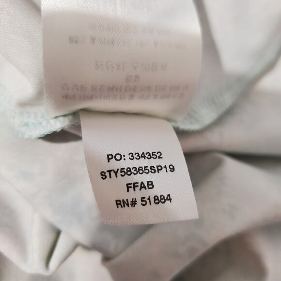 Patagonia Magnolia Spring Atoll Blue Floral Performance Dress Women's Size XS - Picture 11 of 12